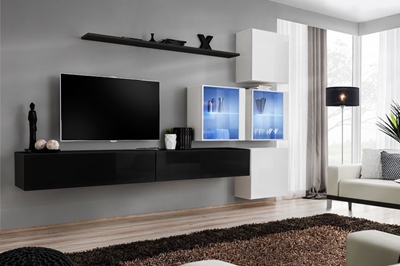 Picture of ASM Switch XIX Wall Unit Black/White