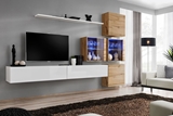 Show details for ASM Switch XIX Wall Unit White/Wotan Oak