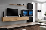 Show details for ASM Switch XIX Wall Unit Wotan Oak/Black