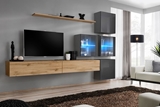 Show details for ASM Switch XIX Wall Unit Wotan Oak/Graphite