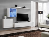 Show details for ASM Switch XV Living Room Wall Unit Set White