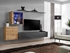 Picture of ASM Switch XV Living Room Wall Unit Set Wotan/Graphite