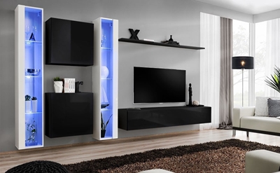 Picture of ASM Switch XVI Wall Unit Black/White