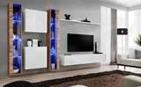 Show details for ASM Switch XVI Wall Unit White/Wotan Oak