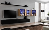 Show details for ASM Switch XVII Wall Unit Black/Wotan Oak