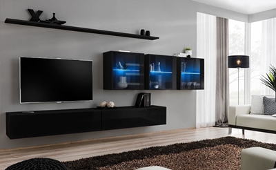 Picture of ASM Switch XVII Wall Unit Black