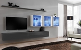 Show details for ASM Switch XVII Wall Unit Graphite/White