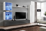 Show details for ASM Switch XVIII Wall Unit White/Graphite