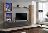 Show details for ASM Switch XVIII Wall Unit Wotan Oak/Graphite