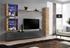 Picture of ASM Switch XVIII Wall Unit Wotan Oak/Graphite