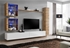 Picture of ASM Switch XVIII Wall Unit Wotan Oak/White