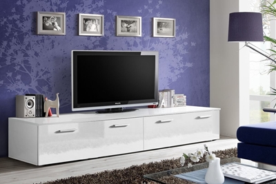 Picture of TV table ASM Duo White, 2000x450x350 mm