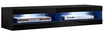 Picture of TV galds ASM RTV Fly 34 Black, 1600x400x300 mm