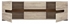 Picture of TV galds Black Red White Azteca San Remo Oak, 1500x470x430 mm
