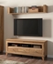 Picture of TV galds Black Red White Bergen Sibiu Larch, 1560x470x640 mm