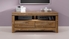 Picture of TV galds Black Red White Gent Stirling Oak, 1385x540x600 mm