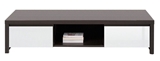 Show details for TV galds Black Red White Kaspian Wenge White, 1435x555x335 mm