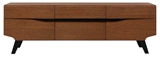 Show details for TV galds Black Red White Madison Brown Oak, 1620x420x530 mm