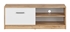 Picture of TV galds Black Red White Matos Wotan Oak/White, 1185x445x425 mm