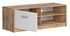 Picture of TV galds Black Red White Matos Wotan Oak/White, 1185x445x425 mm