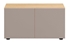 Picture of TV galds Black Red White Moko Grey/Oak, 800x420x420 mm