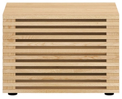 Picture of TV galds Black Red White Moko Oak, 600x420x420 mm