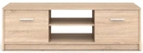 Show details for TV galds Black Red White Nepo Plus Sonoma Oak, 1385x465x425 mm