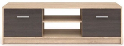 Picture of TV galds Black Red White Nepo Plus Sonoma Oak/Wenge, 1385x465x425 mm