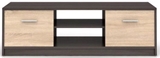 Show details for TV galds Black Red White Nepo Plus Wenge/Sonoma Oak, 1385x465x425 mm