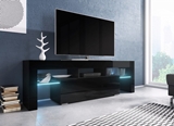 Show details for TV galds Cama RTV Furniture Toro 138 Black, 1380x400x410 mm