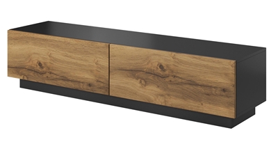 Picture of TV galds Halmar Livo RTV 160S Antracite/Votan Oak, 1600x400x380 mm