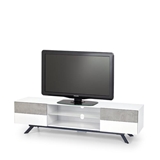 Show details for TV galds Halmar Stonno RTV-1 White/Concrete, 1800x420x470 mm