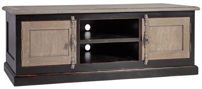 Picture of TV galds Home4you Watson Oak/Black, 1800x500x600 mm