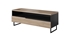 Picture of TV galds Idzczak Meble Luna 03 Black Matt/Grandson Oak, 1200x570x500 mm