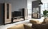 Picture of TV galds Idzczak Meble Luna 03 Black Matt/Grandson Oak, 1200x570x500 mm