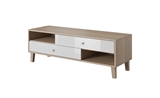 Show details for TV galds Idzczak Furniture Sonata 07 Sonoma Oak / White, 1500x490x550 mm