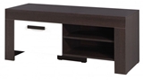 Show details for TV galds Jurek Meble Cezar Reg15 Dark Brown / White, 1200x520x510 mm