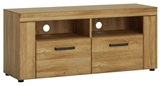 Show details for TV galds Furniture Wojcik Cortina CNAF01 Grandson Oak, 1284x409x558 mm