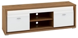 Show details for TV galds ML Furniture Dallas 11 Walnut / White, 1650x410x550 mm