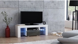Show details for TV galds Pro Meble Milano 110 White/Grey, 1100x350x450 mm