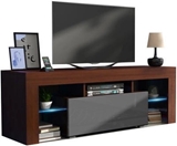 Show details for TV galds Pro Furniture Milano 130 Walnut / Gray, 1300x350x450 mm