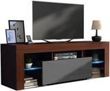 Show details for TV galds Pro Meble Milano 130 With Light Walnut/Grey, 1300x350x450 mm