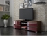Picture of TV galds Pro Meble Milano 150 With Light Walnut/Red, 1500x350x420 mm