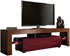 Picture of TV galds Pro Furniture Milano 160 Walnut / Red, 1600x350x450 mm