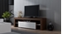 Picture of TV galds Pro Furniture Milano 160 Walnut / White, 1600x350x450 mm