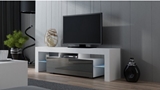 Show details for TV galds Pro Meble Milano 160 White/Grey, 1600x350x450 mm