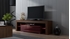 Picture of TV galds Pro Meble Milano 160 With Light Walnut/Red, 1600x350x450 mm