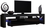 Show details for TV galds Pro Furniture Milano 200 Black, 2000x350x450 mm