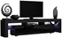 Picture of TV galds Pro Furniture Milano 200 Black, 2000x350x450 mm