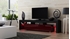 Picture of TV galds Pro Meble Milano 200 Black/Red, 2000x350x450 mm